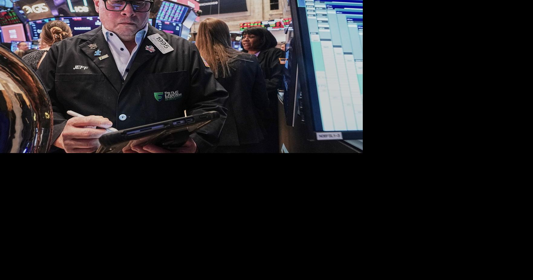 Falling tech stocks and a plunge for bitcoin hit Wall Street