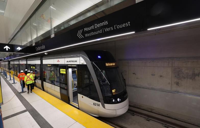 An exclusive first look inside the Eglinton Crosstown LRT line