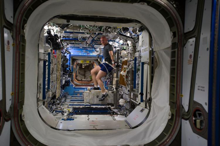 How do astronauts stay in shape?