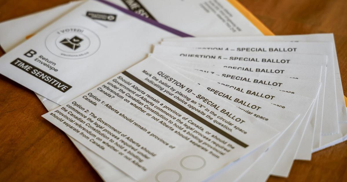 With 10 questions and 10 separate ballots, Albertans brace for a ‘gong show’ referendum vote - Toronto Star