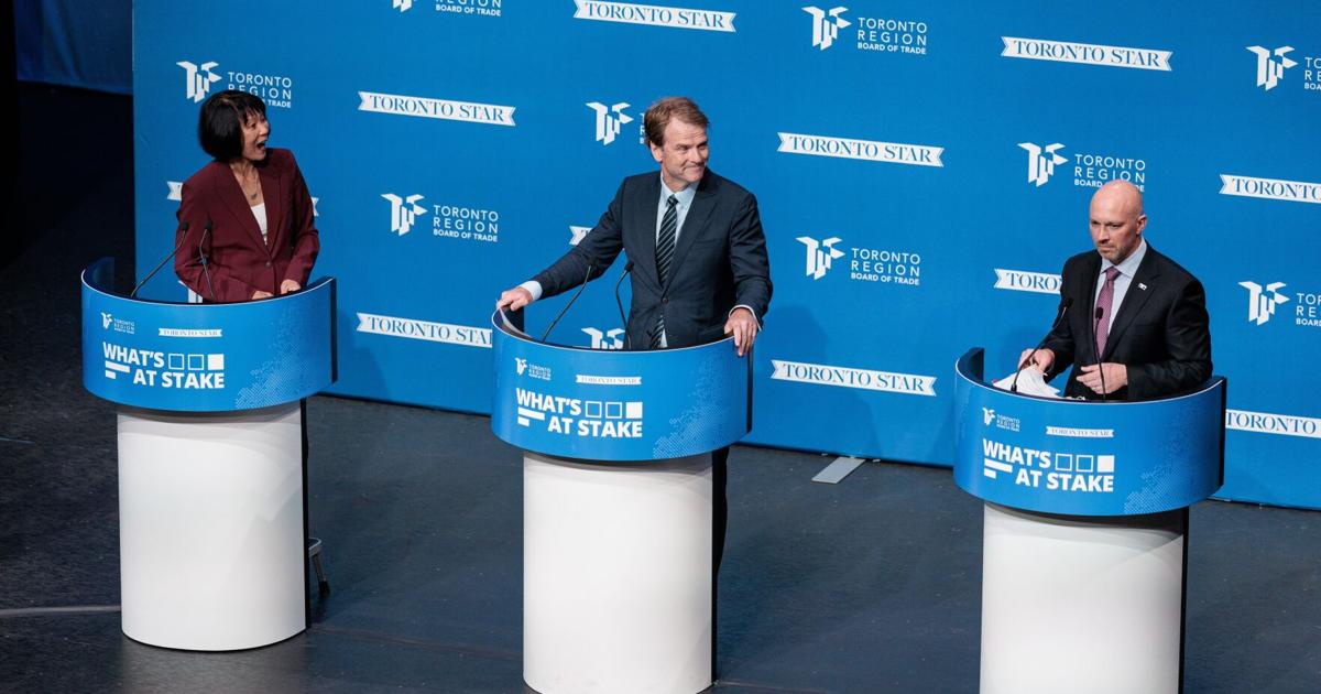 5 key takeaways from last night’s fiery Toronto mayoral debate - Toronto Star
