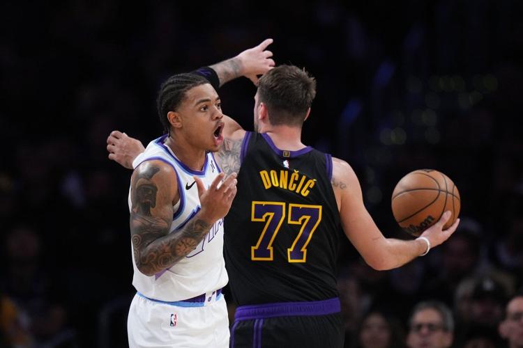 LeBron James makes historic season debut, Luka Doncic scores 37 in ...