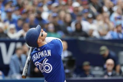 Bichette and Chapman's home runs lift Blue Jays over Mariners 6-2