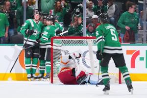 Wyatt Johnston scores in OT in Stars' comeback 4-3 win over Flames