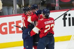 Unbeaten Panthers pounce on visiting Senators 6-2