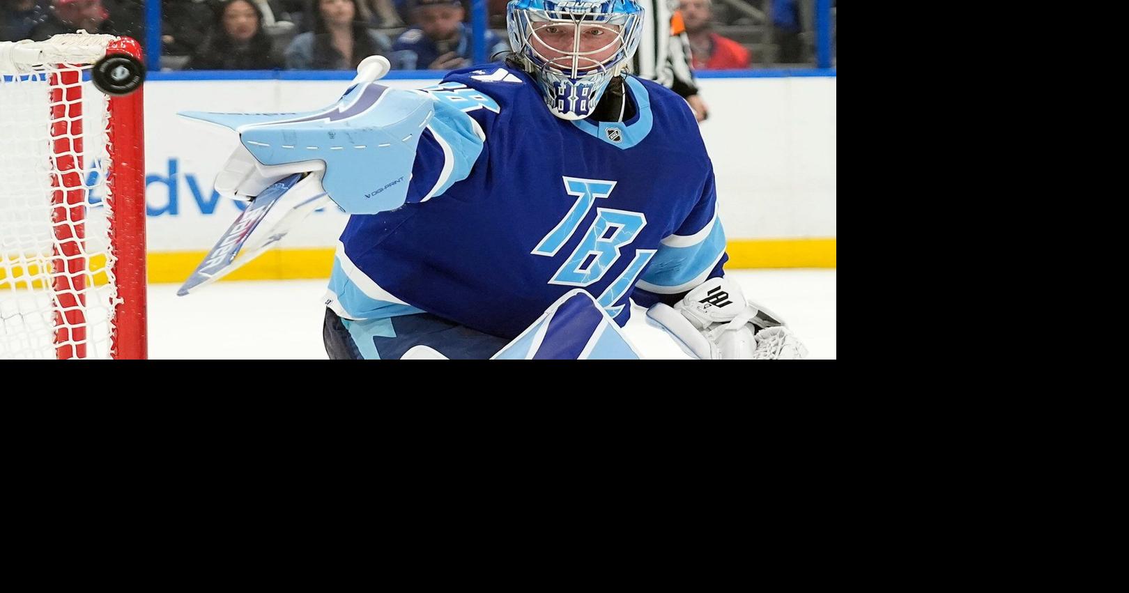 Vasilevskiy stops 33 shots, Lightning beat Panthers 6-1 in final game before break