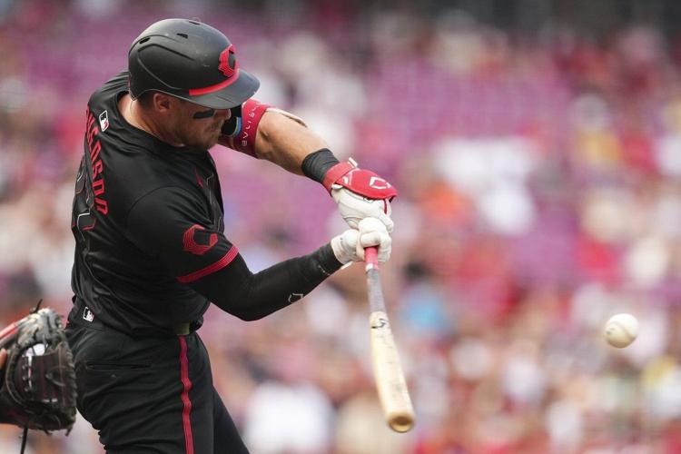 Stephenson drives in 3 runs, Martinez finishes with 5 Ks as the Reds beat the Rays 7-2
