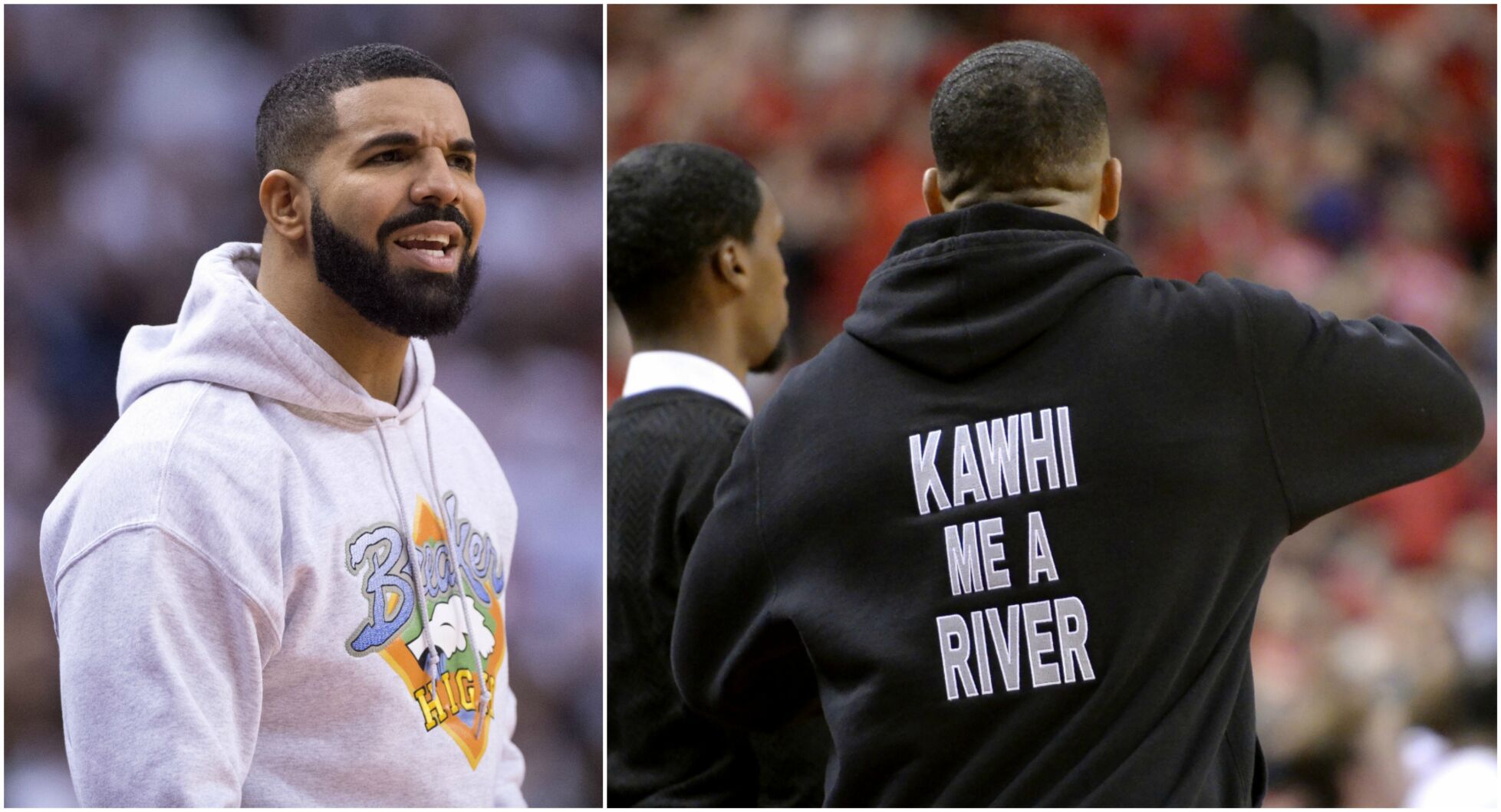 Drake kawhi me a 2025 river hoodie