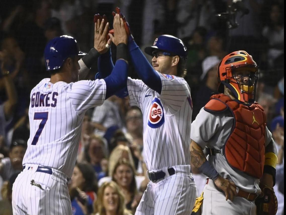 Yan Gomes gets key hit as Chicago Cubs top Colorado Rockies