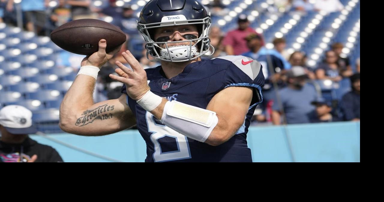 Titans need QB Will Levis to play to help salvage a disappointing season