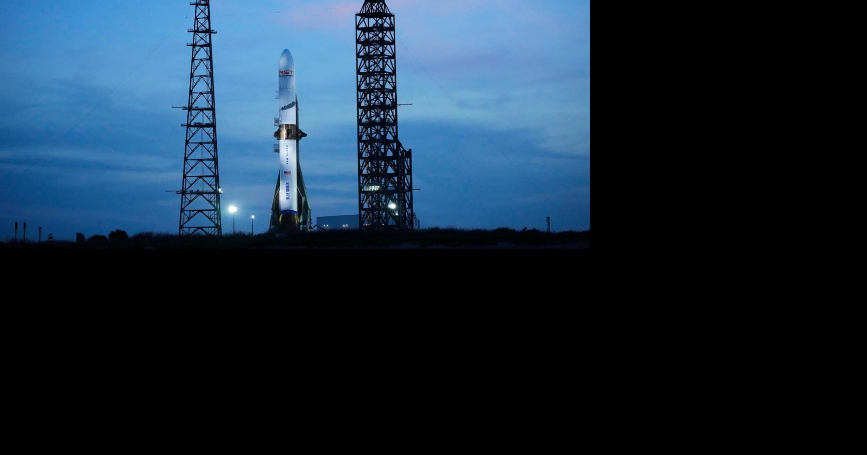 Blue Origin rocket explodes on the launch pad during an engine-firing test