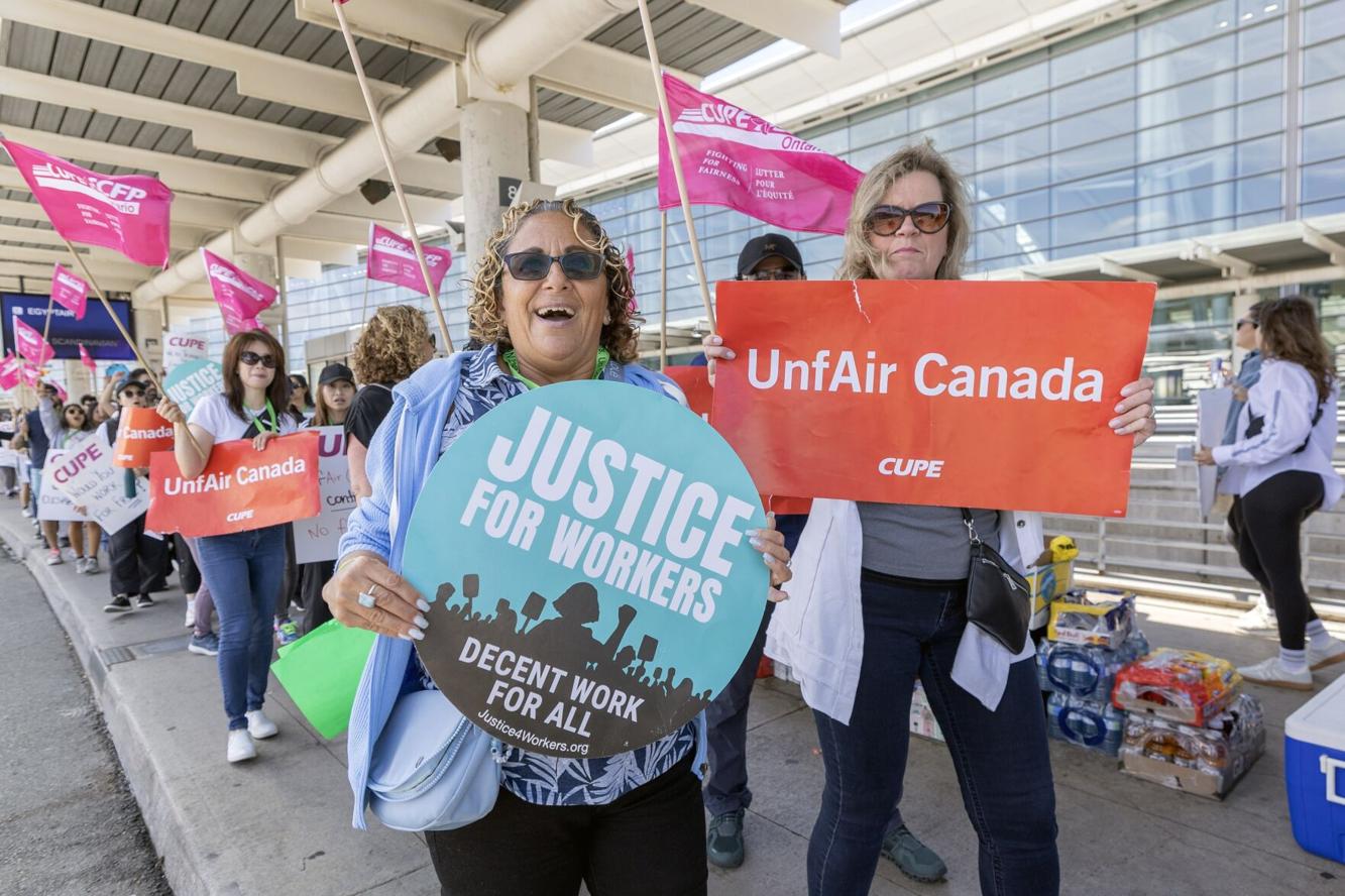 Air Canada strike: Flight attendants defy back-to-work order