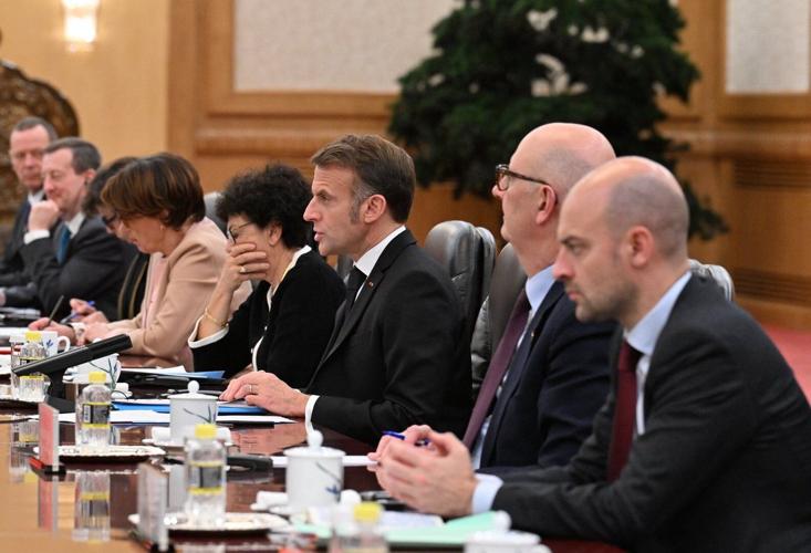 China's Xi and France's Macron pledge cooperation on global crises and ...