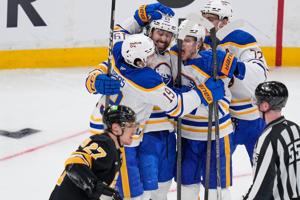Sabres rally to beat Bruins, take 2-1 lead in NHL playoff series