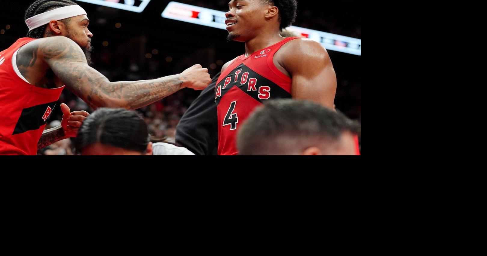 Scottie Barnes has historic triple-double in Raptors overtime win against Warriors