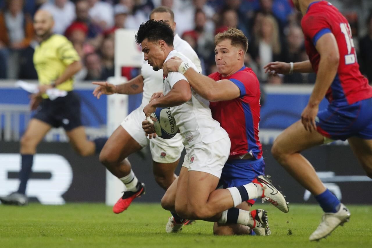 Englands triple playmakers run Chile ragged at the Rugby World Cup