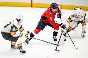 NHL scores: Pierre-Luc Dubois scores 2 goals as the Capitals beat the Golden Knights 3-2