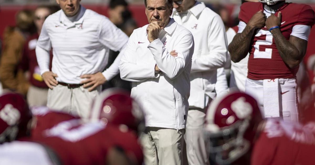 Bama Shot No. 2 Bama aims to clinch SEC title shot vs No. 21 Arkansas