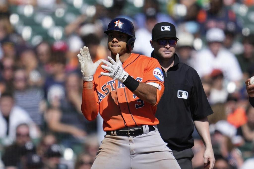 Justin Verlander faces former teammate Miguel Cabrera one more time as  Astros rout Tigers 17-4