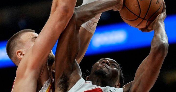 Jonathan Mogbo embracing splitting time between the Raptors and Raptors 905