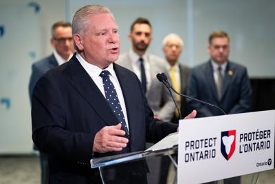 Doug Ford asks Mark Carney to prioritize 'nation-building' Highway 401 tunnel