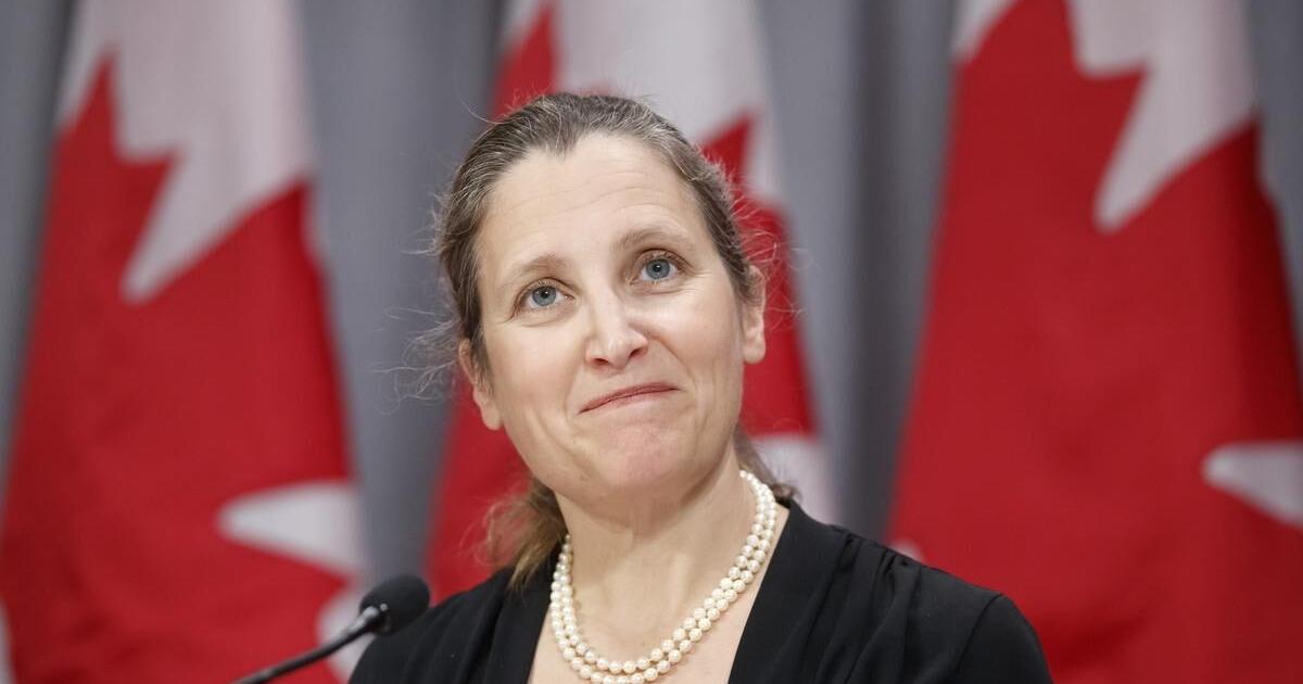 Chrystia Freeland, Canada's first female finance minister, on her new ...