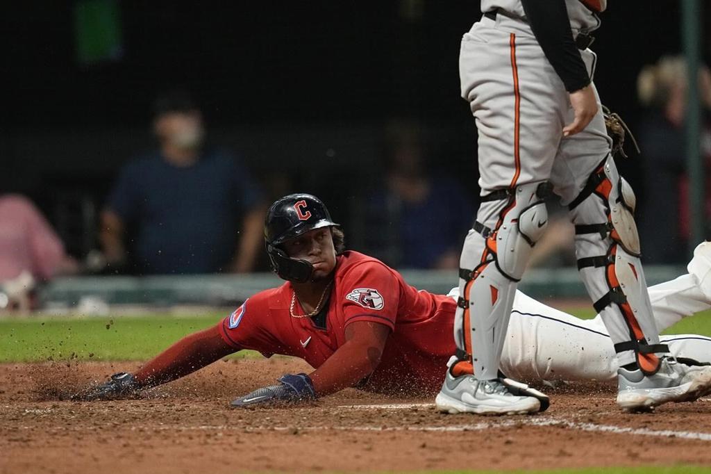 Cleveland Guardians score three runs in the eighth to beat the  playoff-bound Baltimore Orioles 5-2