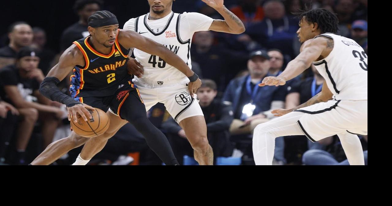 Gilgeous-Alexander has 27 points, 10 assists to lead Thunder past Nets 127-101