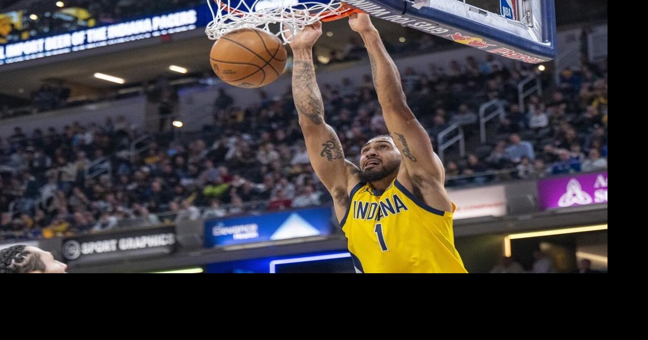 Tyrese Haliburton and Pascal Siakam each score 25 to send Pacers past short-handed Warriors 108-96
