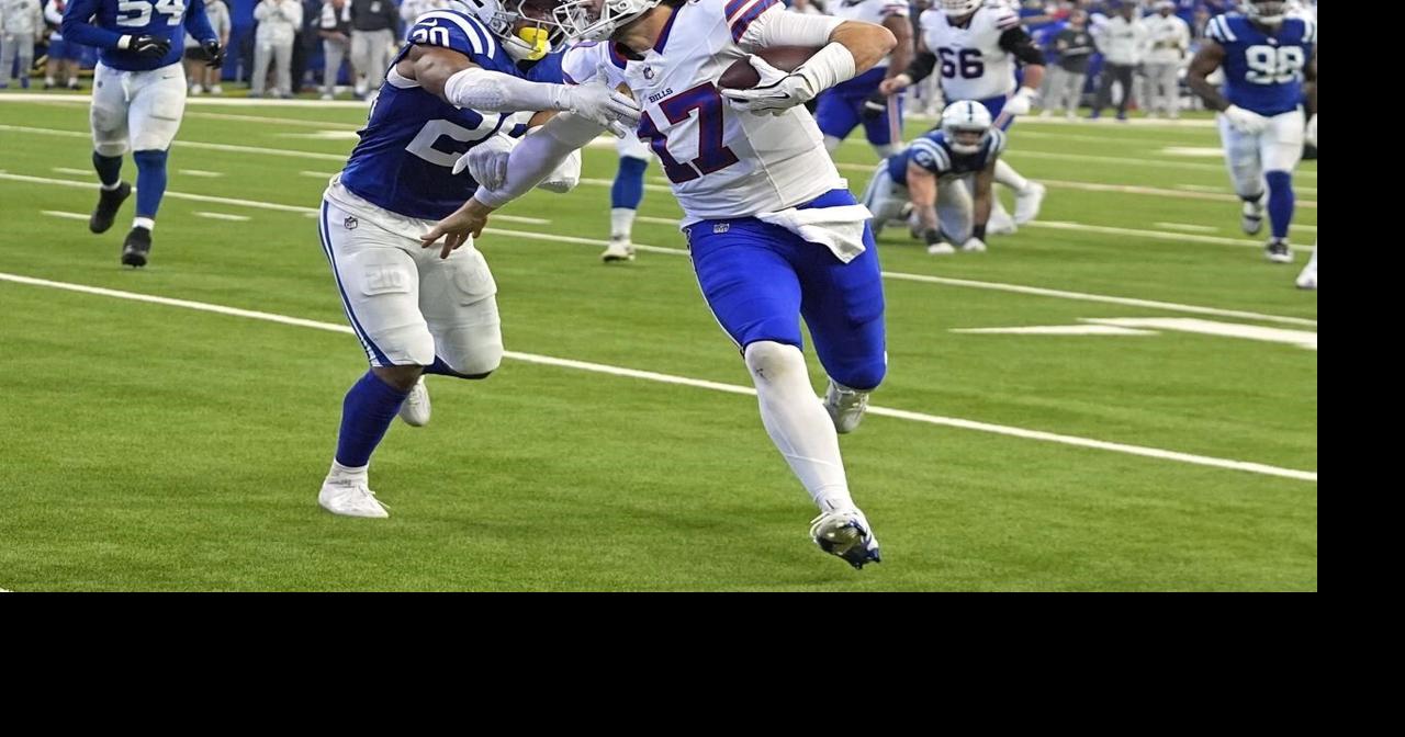Josh Allen leads Bills to 5th straight win, 30-20 over Colts