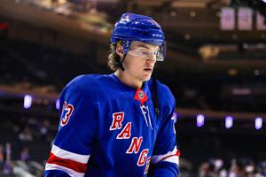 Matt Rempe's return: How the Rangers enforcer is trying to turn his folk hero rookie season into a full-time job