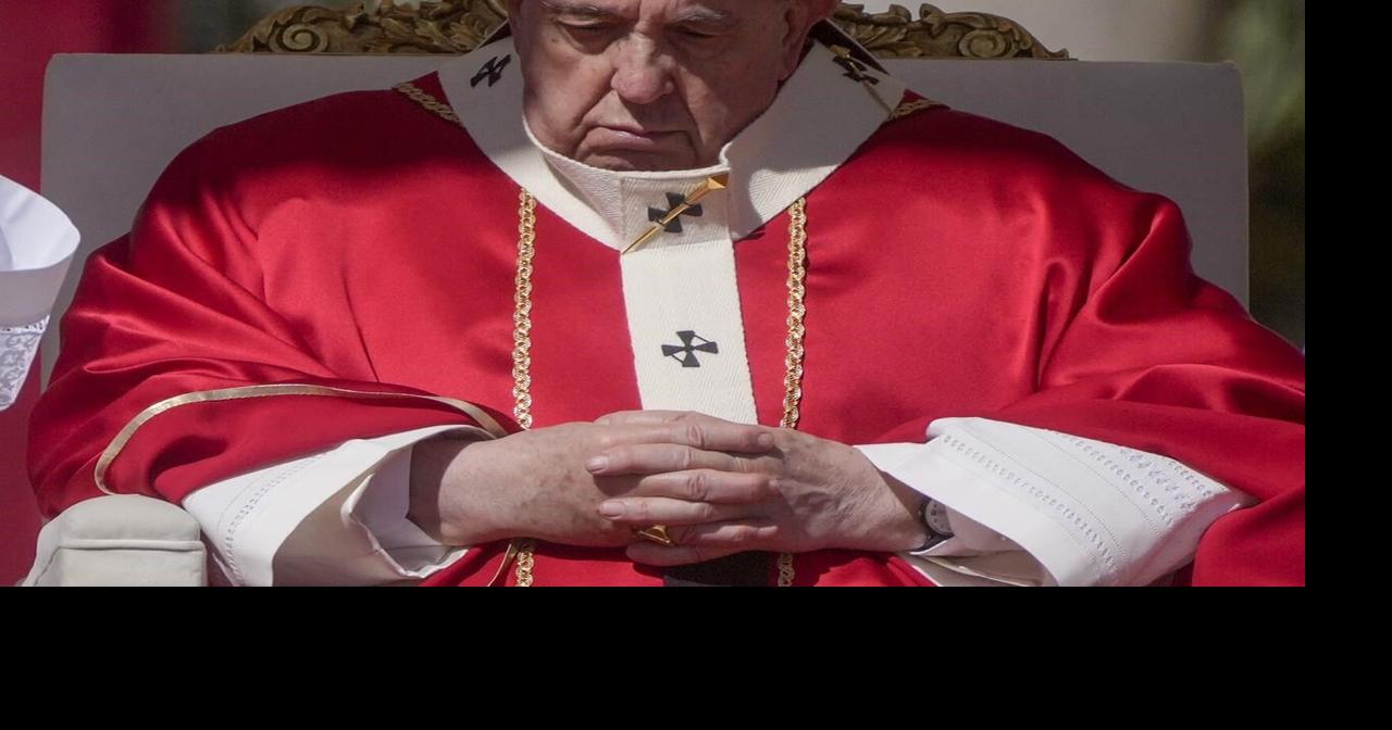 Pope Francis calls for an Easter truce in Ukraine