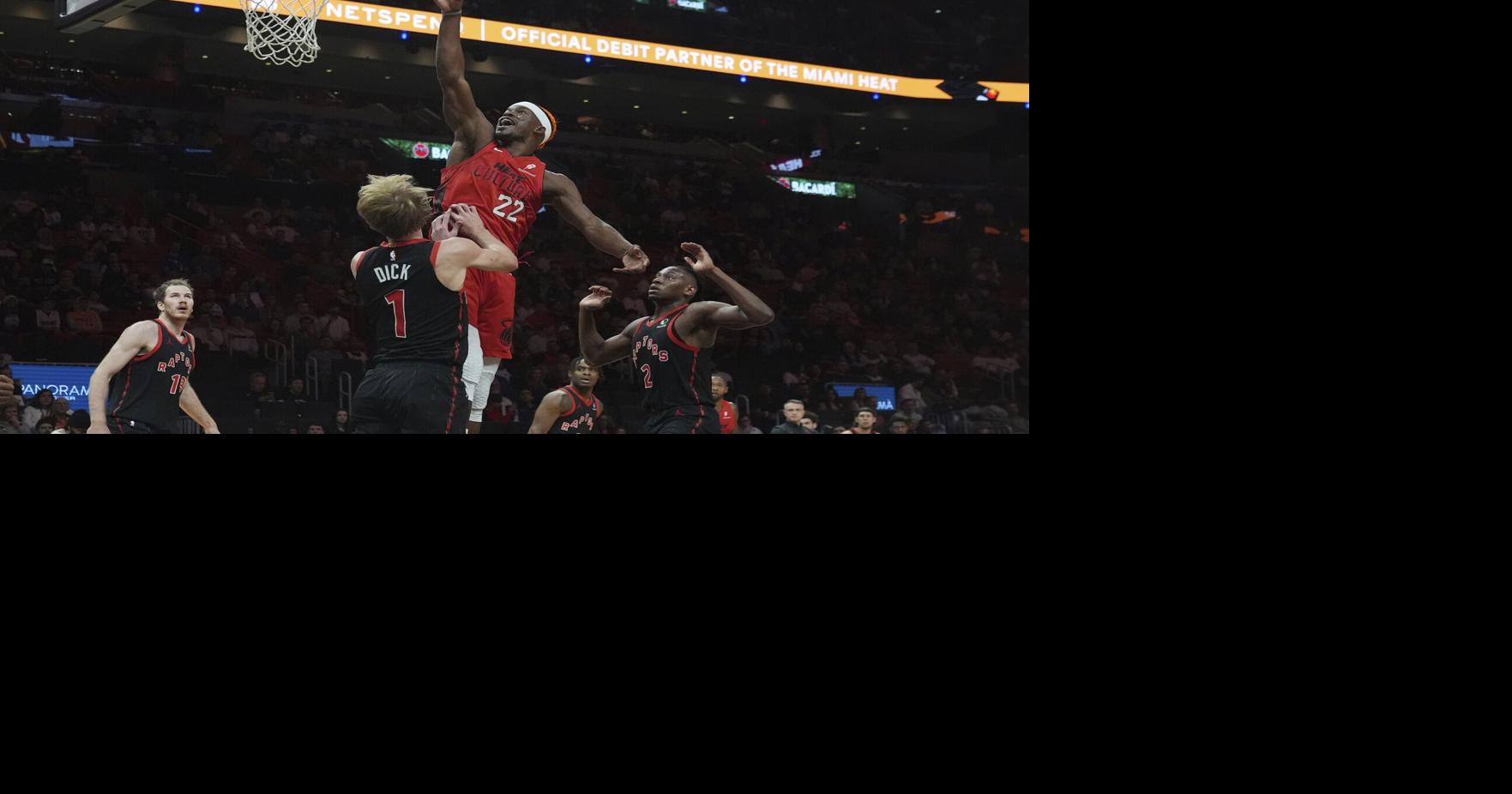 Second-quarter collapse dooms Raptors in Miami