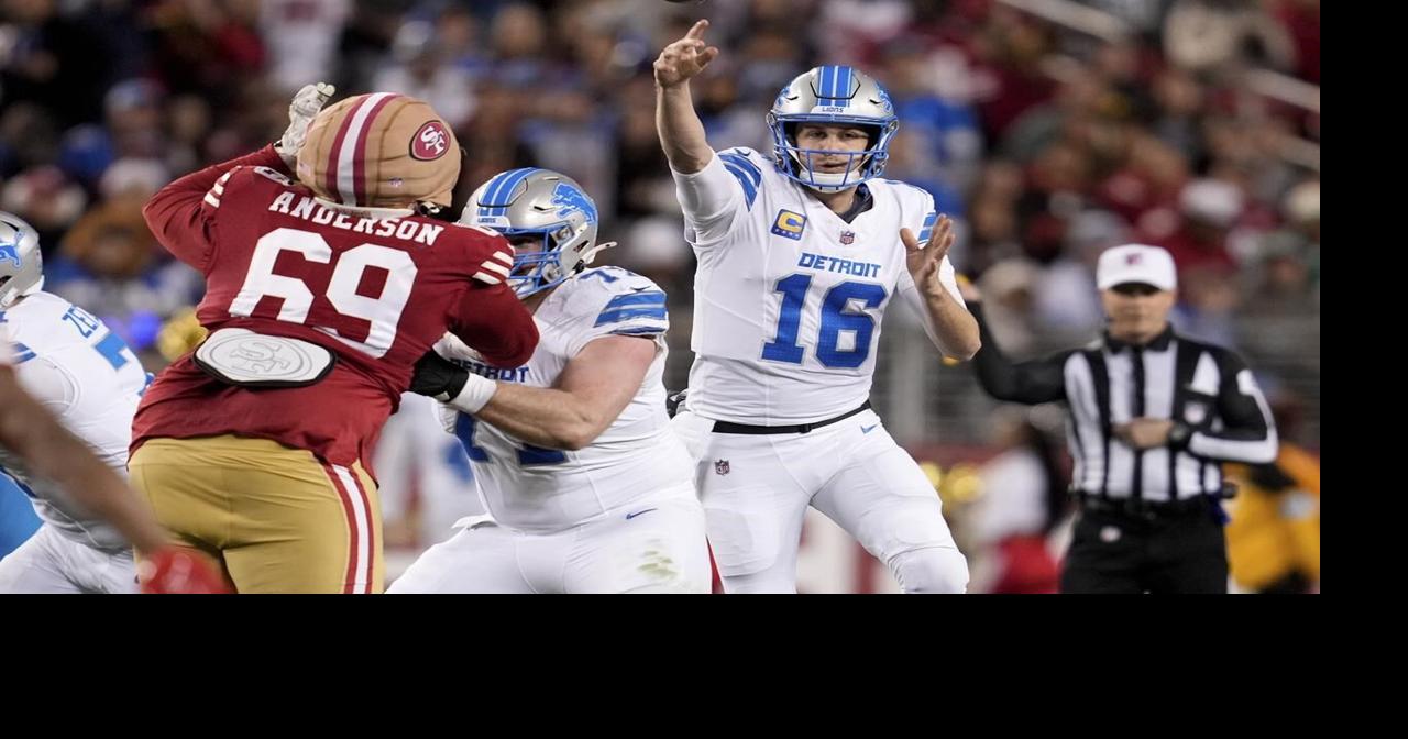 The Lions beat the 49ers 40-34 in a tuneup for Week 18 division showdown