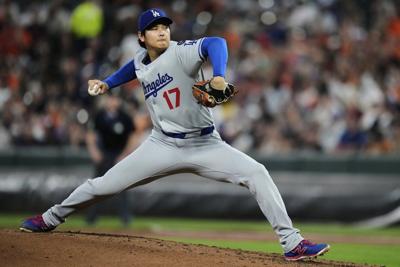 Ohtani tosses 3 2/3 shutout innings in surprise start for Dodgers after Glasnow scratched