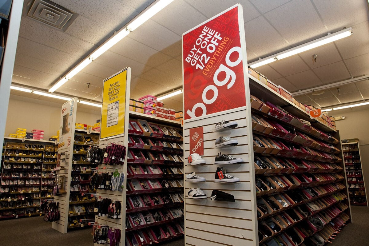 Payless shoe 2025 sale bogo