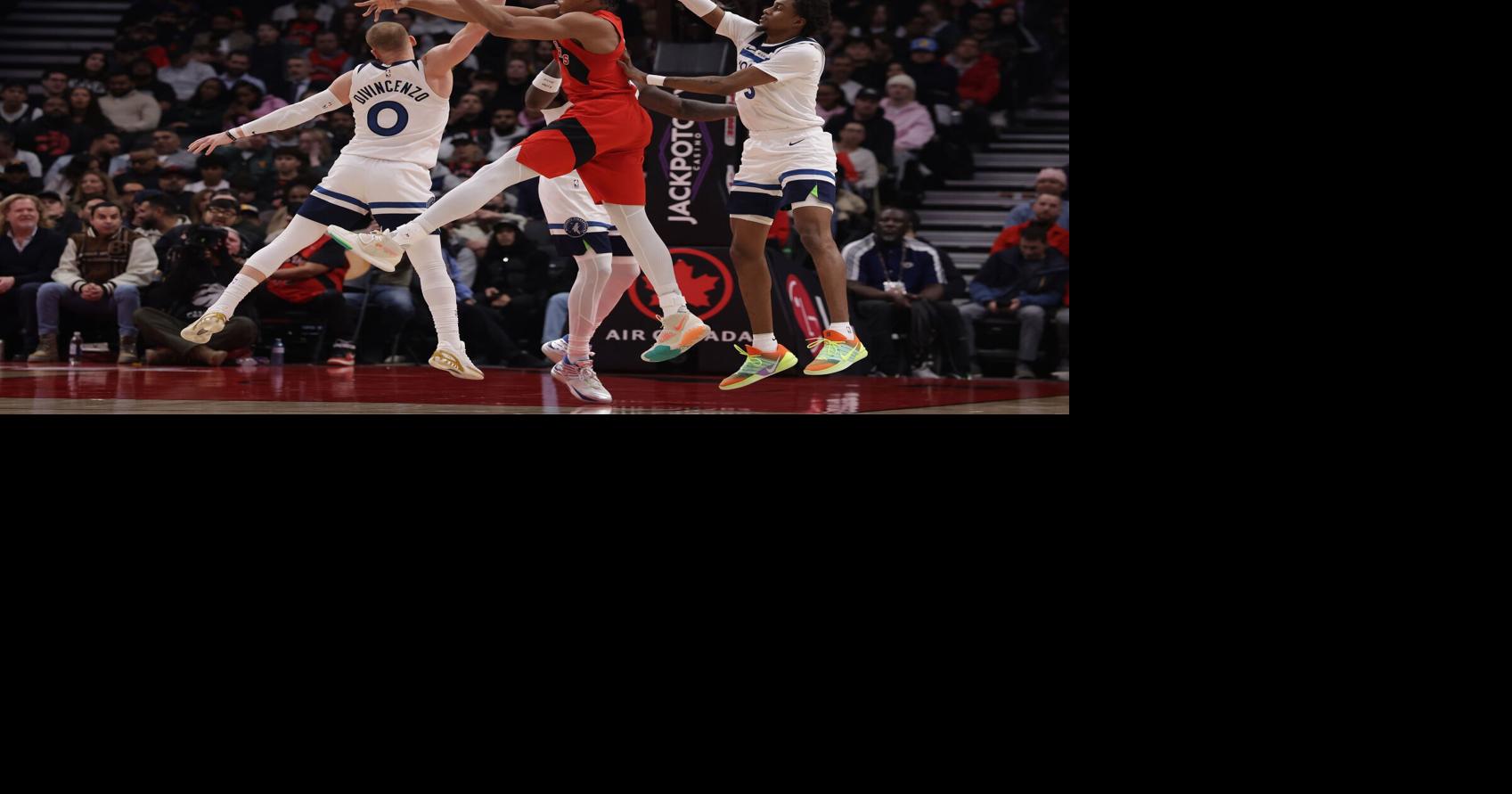 Edwards’ rally sends Timberwolves past Raptors