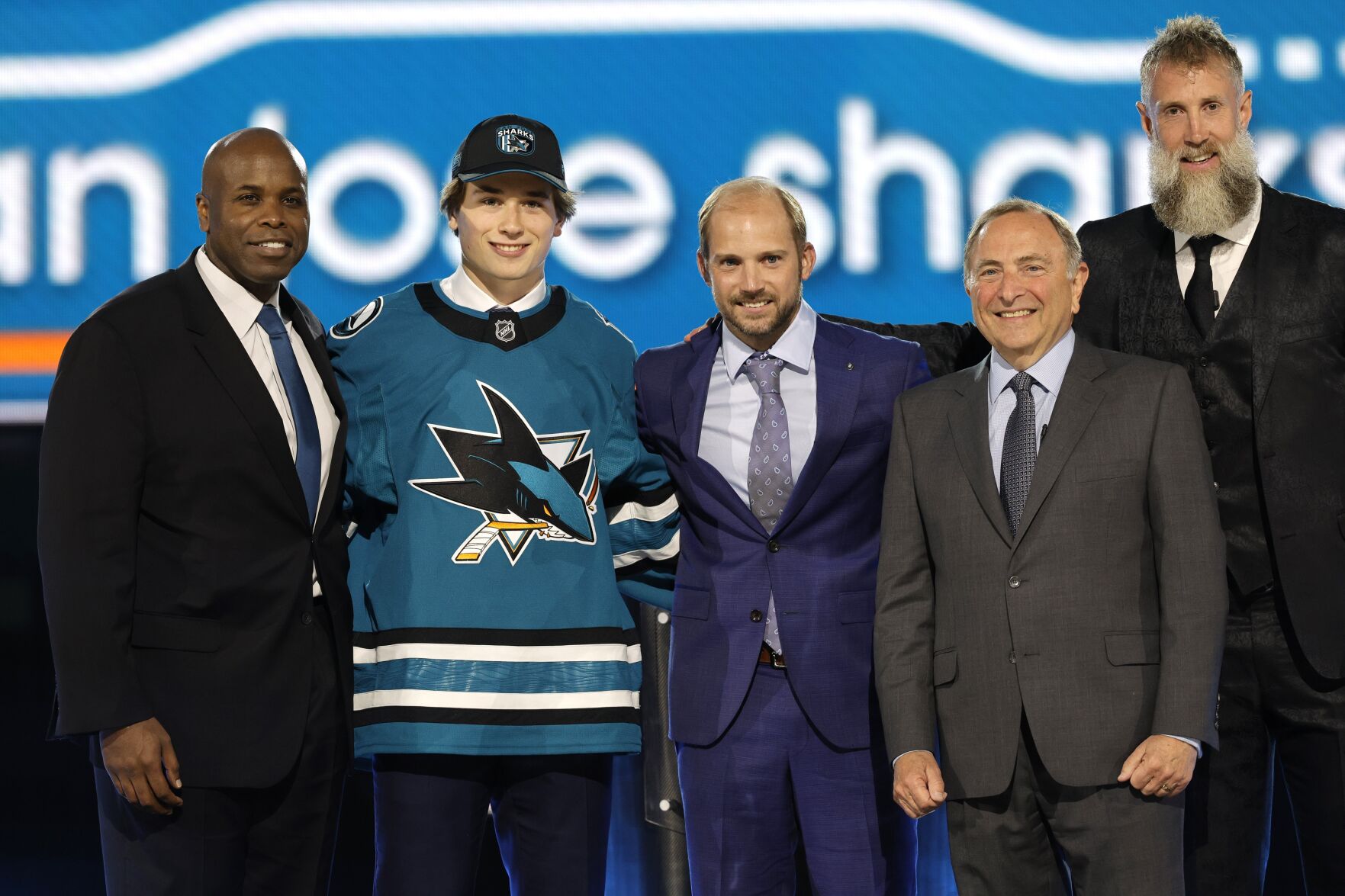 Macklin Celebrini Selected No. 1 By San Jose At NHL Draft Where Las ...