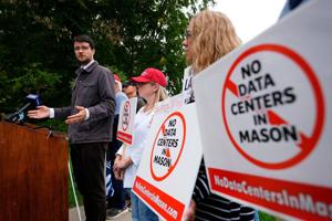 AI fears are fueling progressive Democrat's campaign in Michigan battleground district