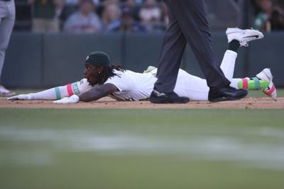 Lawrence Butler hits first leadoff inside-the-park homer for A's in 82 years