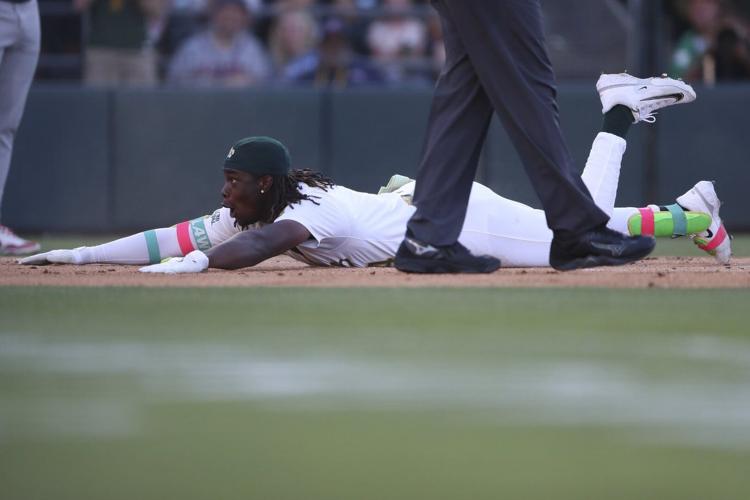 Lawrence Butler hits first leadoff inside-the-park homer for A's in 82 years