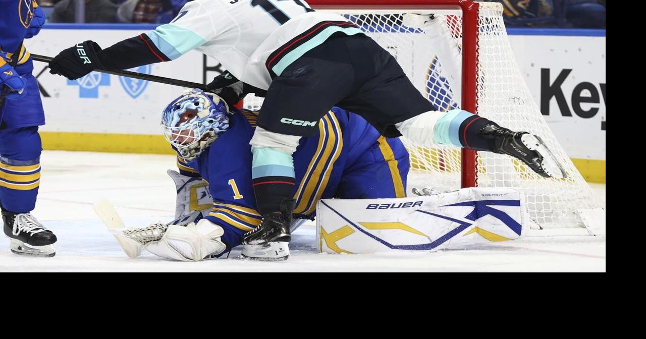 Kaapo Kakko scores twice in 3rd period in the Kraken's 6-2 victory over the Sabres