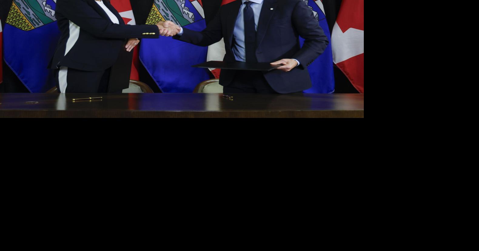 Separatists swiftly criticized the lack of immediate action on a pipeline and the agreement from Alberta to increase its industrial price on carbon.