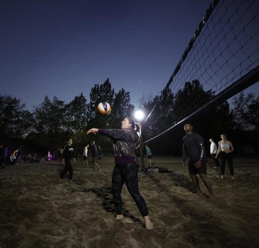Inside Toronto’s secret beach volleyball game at Ashbridges Bay