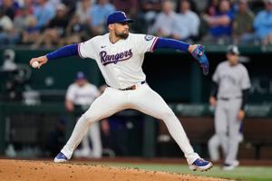 Nathan Eovaldi pitches 7 innings in Rangers' in 3-0 win over Yankees to avoid series sweep