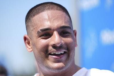 1st Egyptian drafted into the NFL, Ahmed Hassanein, takes part in Detroit Lions minicamp