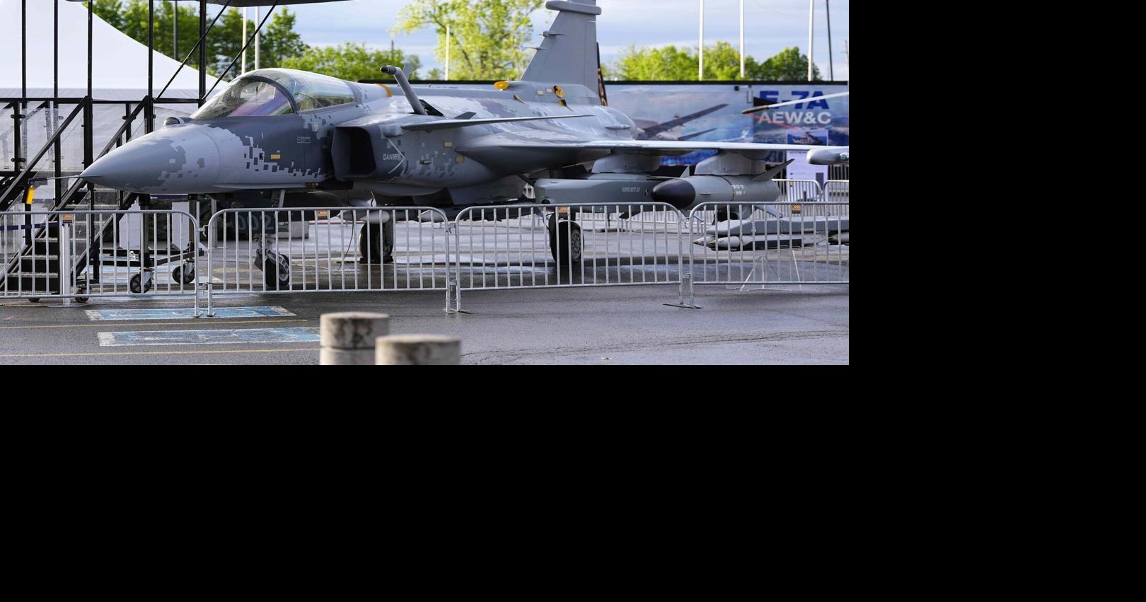Gripens bound for Ukraine could be built in Canada: Saab