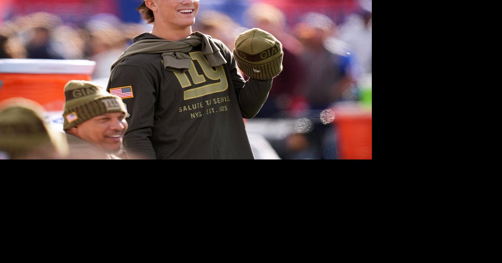 Giants rookie quarterback Jaxson Dart clears concussion protocol