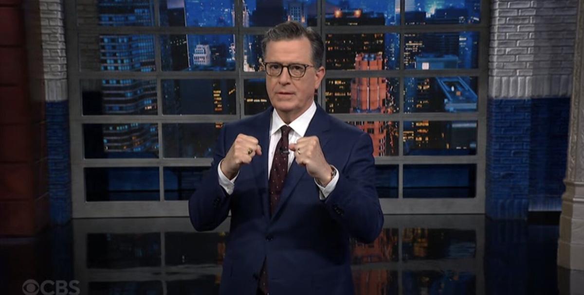 Stephen Colbert pokes Trump after Canada election result
