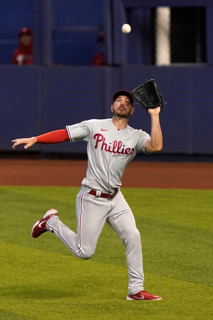 Herrera's hitting, arm helps Phillies beat Marlins 3-2